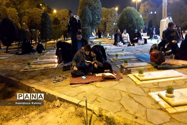 ویژه برنامه هفت‌سین شهدایی در گلزار شهدای بهشت زهرا تهران