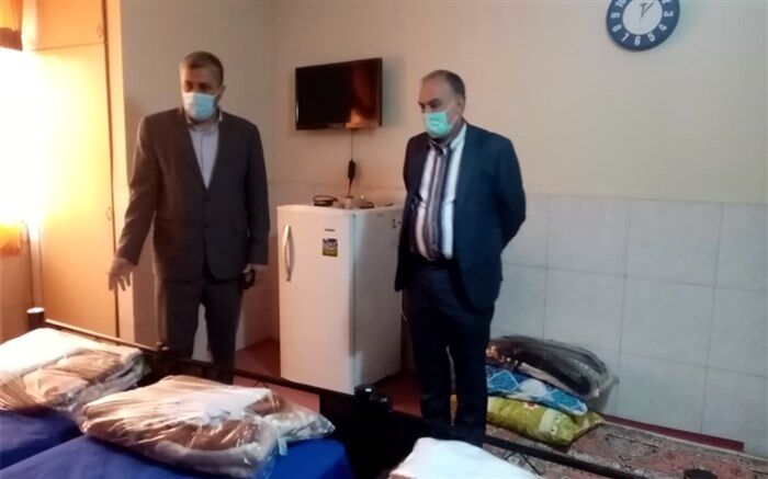 بازدید مسئولان شهری از محل اسکان فرهنگیان در آموزش و پرورش ملارد