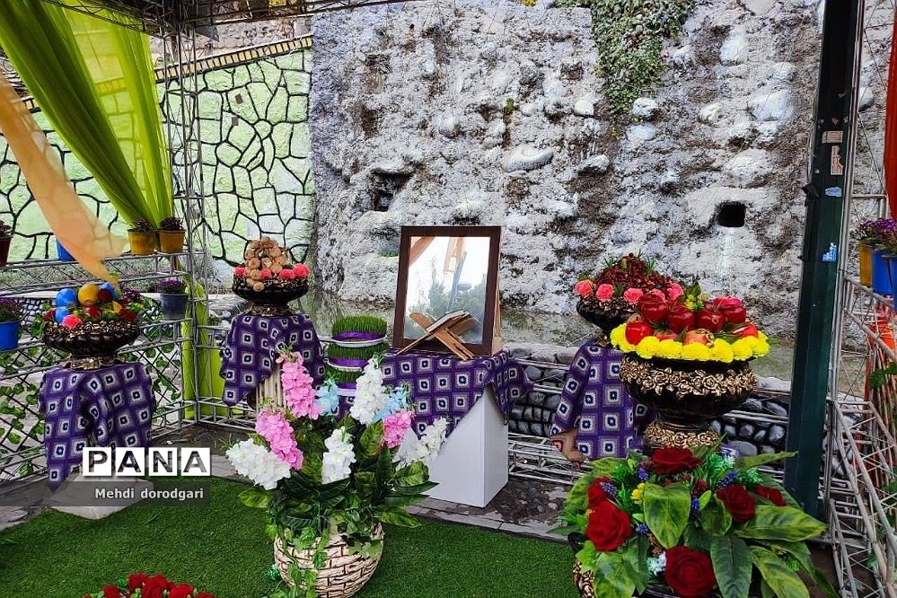 سفره‌های هفت‌سین و استقبال از بهار در رودهن