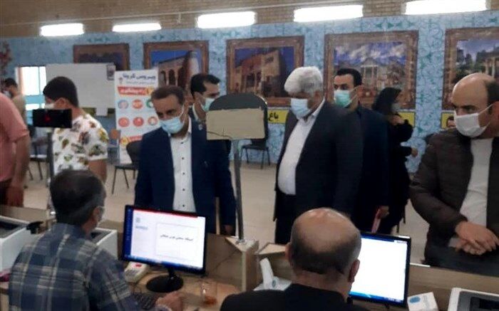 برپایی ایستگاه اندازه گیری هوش و استعداد در محل ستاد اسکان نوروزی درشیراز