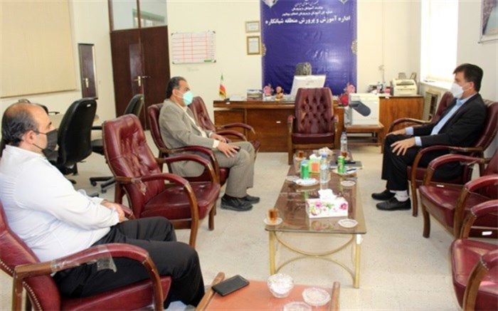 رئیس اداره ارزیابی و عملکرد آموزش و پرورش استان بوشهر از ستاد اسکان بازدید کرد