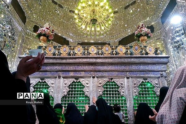 حرم شاه‌عبدالعظیم شهرری میزبان بازدیدکنندگان نوروزی