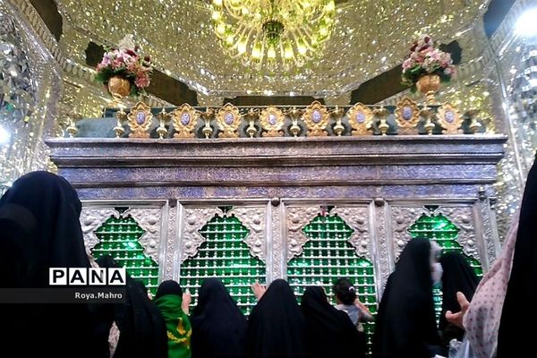 حرم شاه‌عبدالعظیم شهرری میزبان بازدیدکنندگان نوروزی