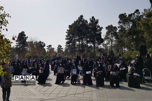 مراسم هشتمین سالگرد شهادت شهید علی خلیلی در گلزار شهدای بهشت حضرت زهرا(س)