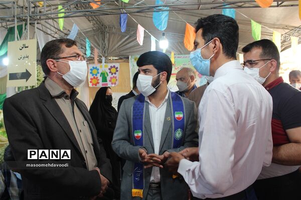 بازدید رئیس سازمان دانش‌آموزی فارس از ستاد اسکان ناحیه دو شیراز