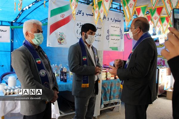 بازدید رئیس سازمان دانش‌آموزی فارس از ستاد اسکان ناحیه یک شیراز