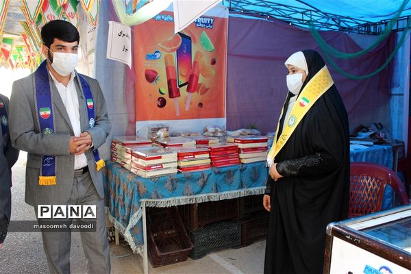 بازدید رئیس سازمان دانش‌آموزی فارس از ستاد اسکان ناحیه یک شیراز