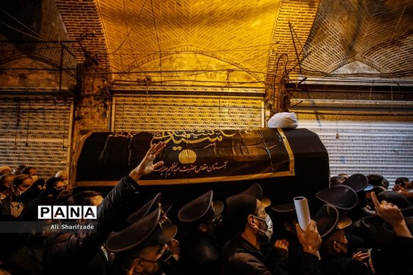 مراسم تشییع پیکر آیت الله محمدی ری شهری