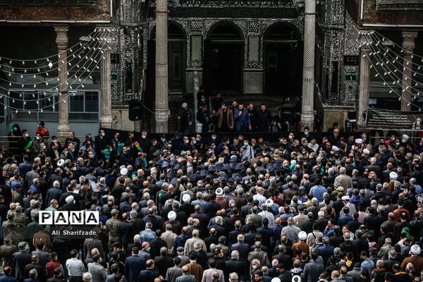 مراسم تشییع پیکر آیت الله محمدی ری شهری