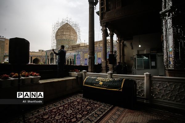 مراسم تشییع پیکر آیت الله محمدی ری شهری