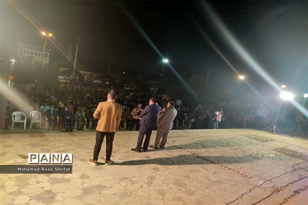 جشن عیدانه به‌مناسبت سال نو در شهرستان امیدیه