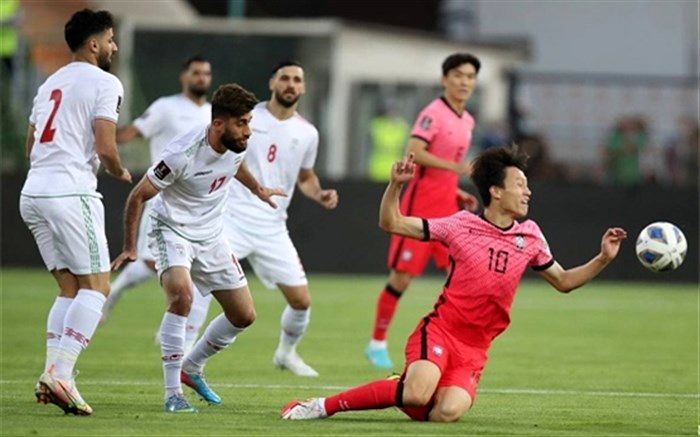 ایران نیمه نخست بازی با کره‌جنوبی را با شکست پشت سر گذاشت