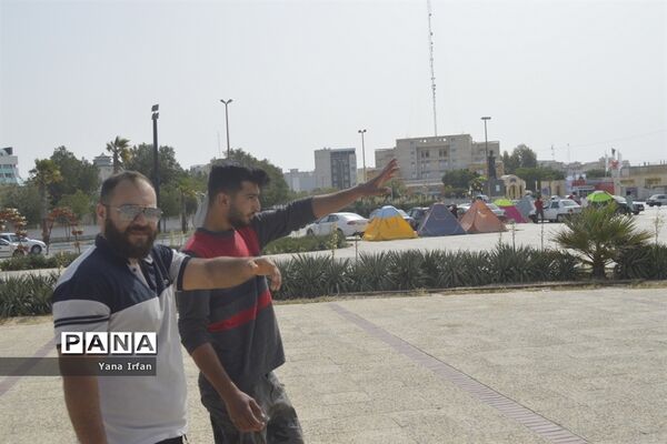 گردشگران نوروزی در بوشهر