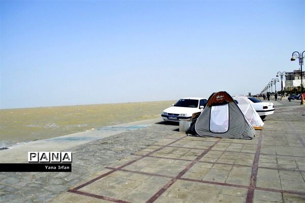 گردشگران نوروزی در بوشهر