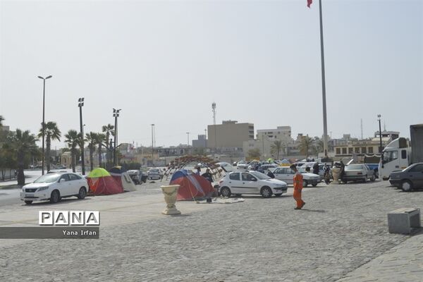 گردشگران نوروزی در بوشهر