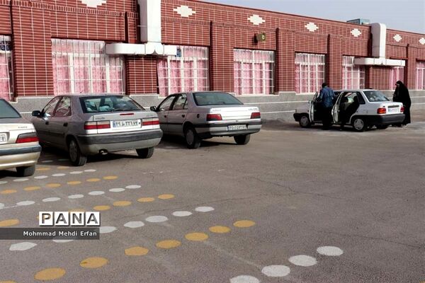 مدارس آباده، میزبان مسافران نوروزی