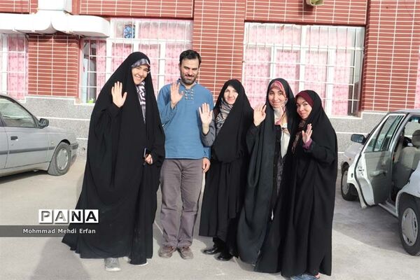 مدارس آباده، میزبان مسافران نوروزی
