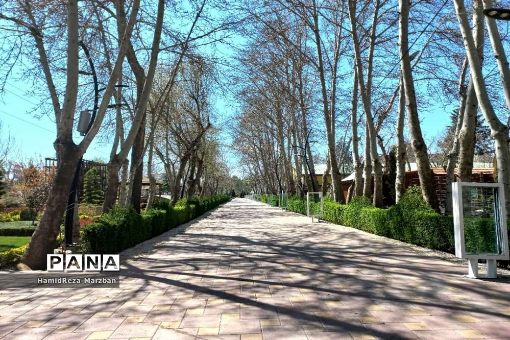 بوستان شهید چمران شهر کرج در نوروز 1401