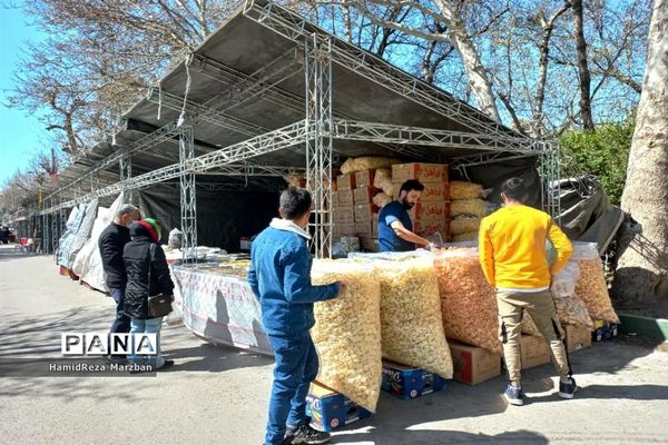 بوستان شهید چمران شهر کرج در نوروز 1401
