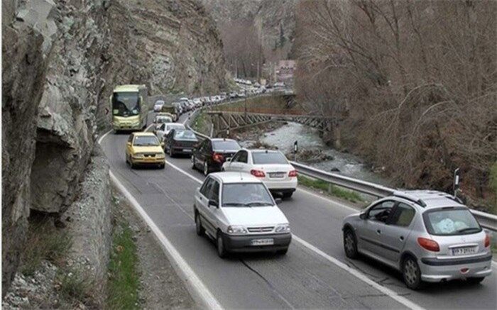 رفع ممنوعیت تردد در جاده چالوس