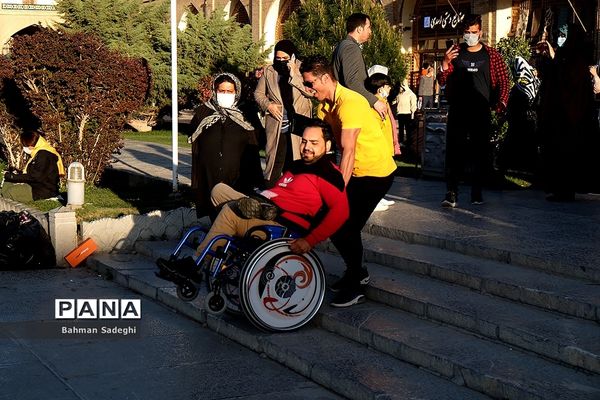 مسافران نوروزی - میدان نقش جهان اصفهان