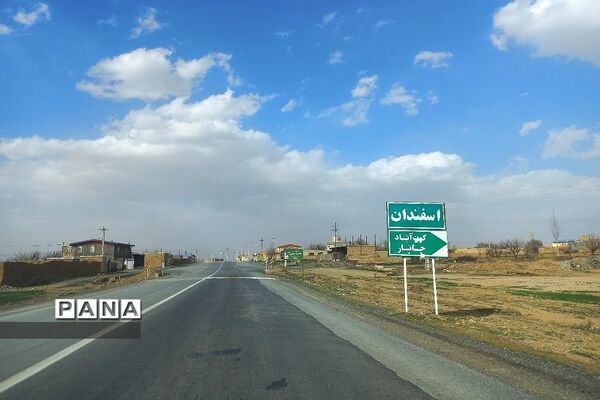 طبیعت زیبای روستای اسفندان