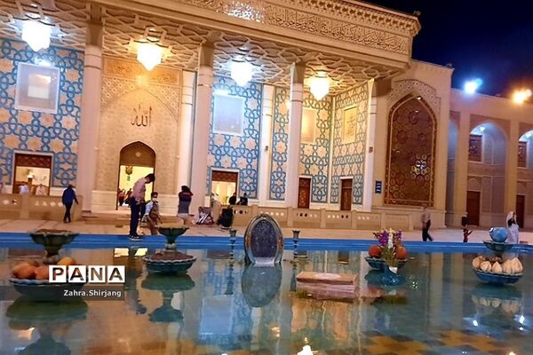 حرم مطهر شاهچراغ در ایام نوروز