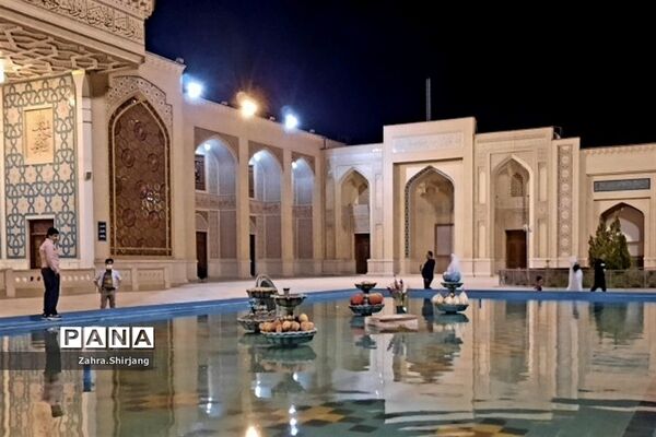 حرم مطهر شاهچراغ در ایام نوروز