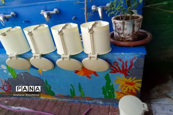 نشاط و شادمانی کادر دبستان فرهنگ دختران جهت استقبال از دانش‌آموزان