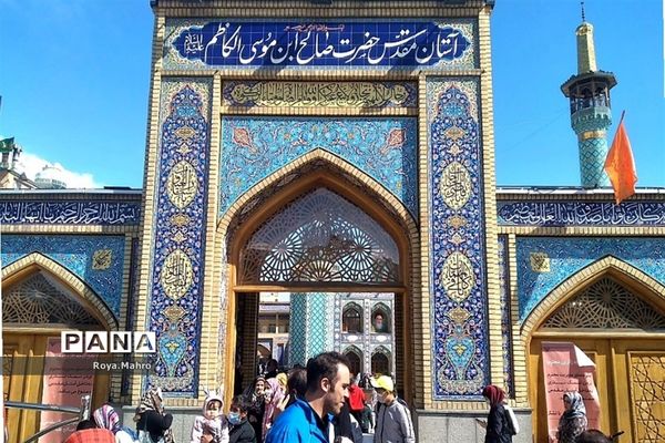 حرم امام‌زاده صالح(ع) در ایام عید نوروز