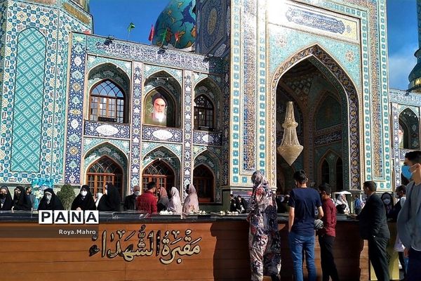 حرم امام‌زاده صالح(ع) در ایام عید نوروز