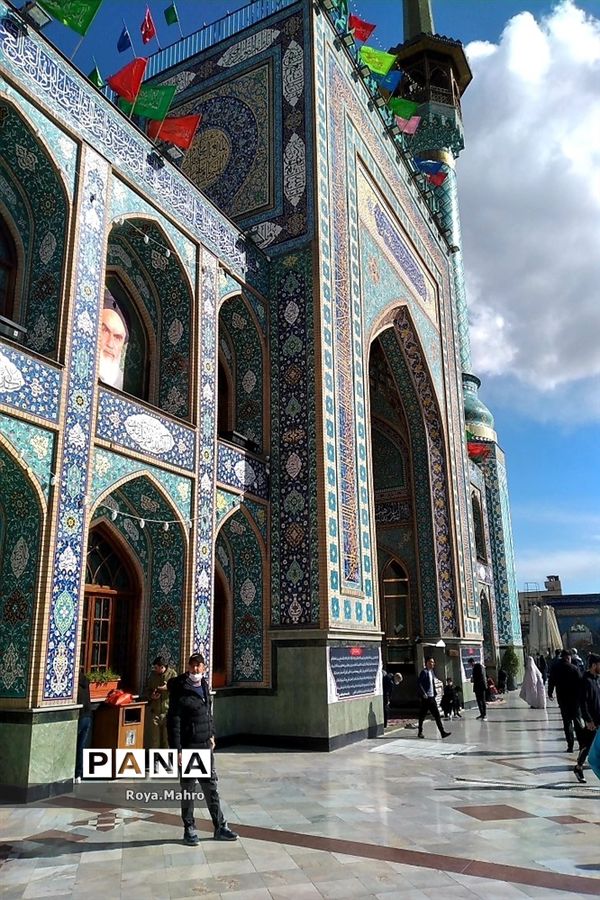 حرم امام‌زاده صالح(ع) در ایام عید نوروز