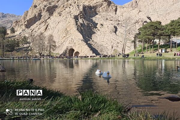 طاق بستان کرمانشاه در نوروز 1401