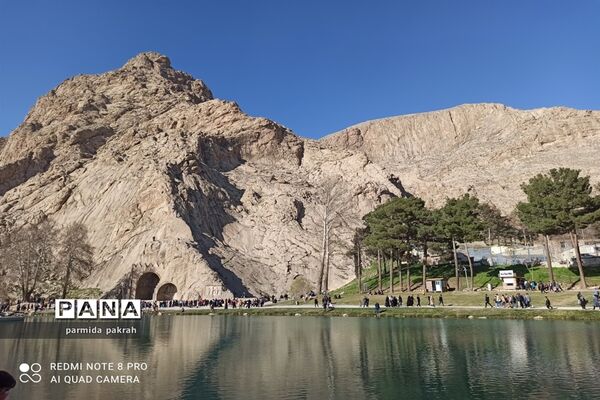 طاق بستان کرمانشاه در نوروز 1401
