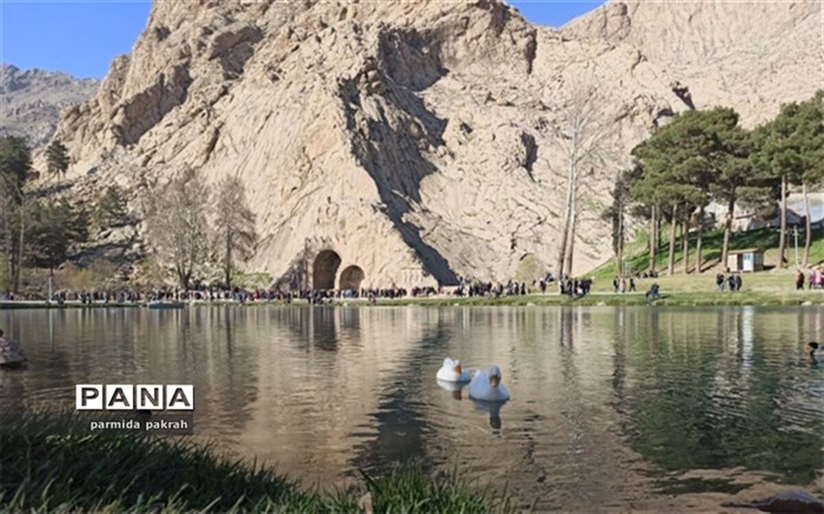 طاق بستان میزبان مهمانان نوروزی در بهار 1401/فیلم
