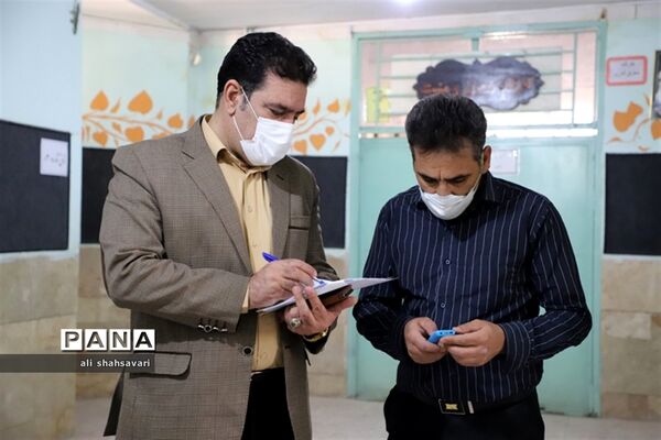 بازدید مسئولان آموزش و پرورش استان کرمانشاه از ستاد اسکان نوروزی فرهنگیان