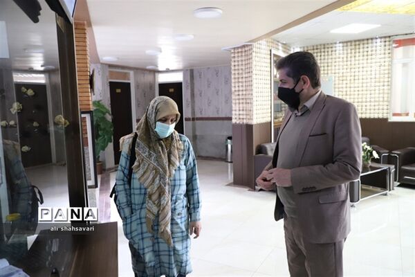 بازدید مسئولان آموزش و پرورش استان کرمانشاه از ستاد اسکان نوروزی فرهنگیان