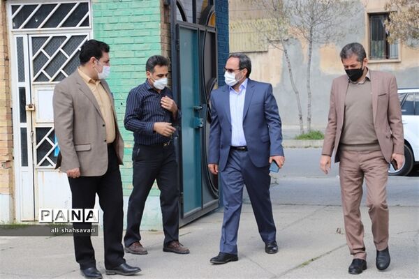 بازدید مسئولان آموزش و پرورش استان کرمانشاه از ستاد اسکان نوروزی فرهنگیان