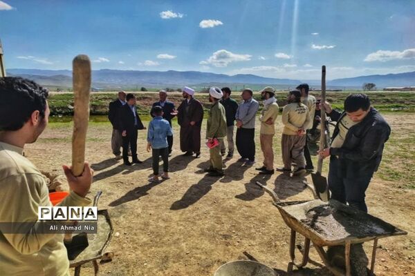 اردوی جهادی دانشجویان بسیجی قم در ایلام