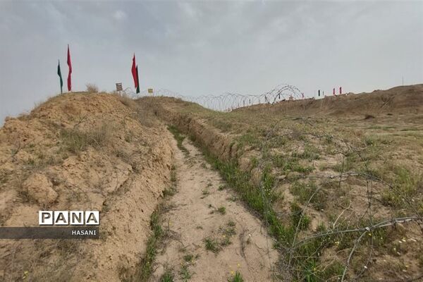 اردوی راهیان‌نور در یادمان والفجر ۱ در چم هندی