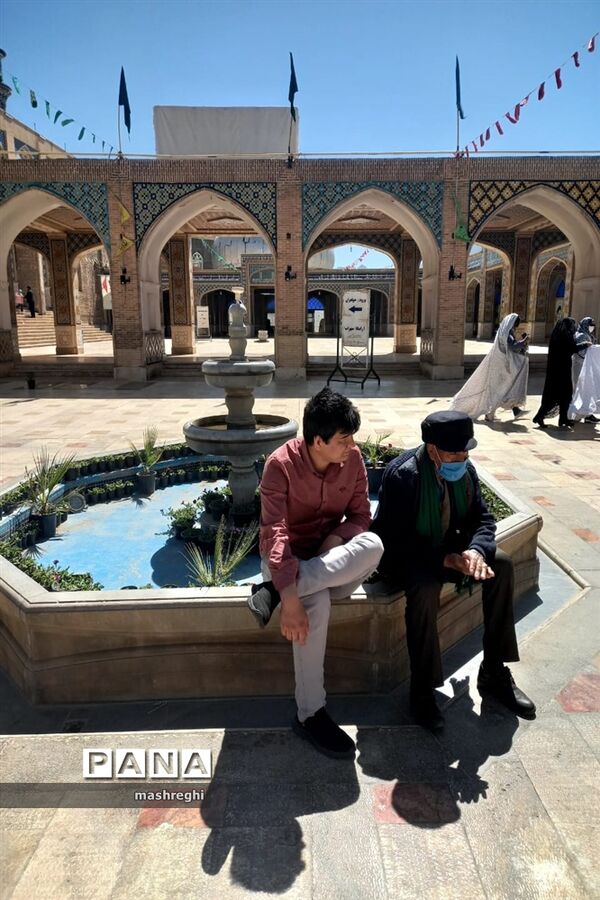 مشهد اردهال روستایی در غرب کاشان