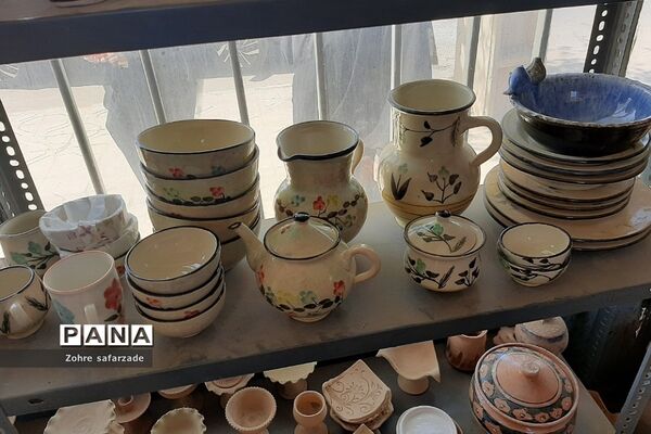 «روستای مِند» یکی از مراکز سفال در ایران‌
