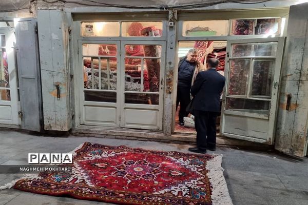 بازار بزرگ تبریز در ایام نوروز