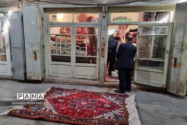 بازار بزرگ تبریز در ایام نوروز