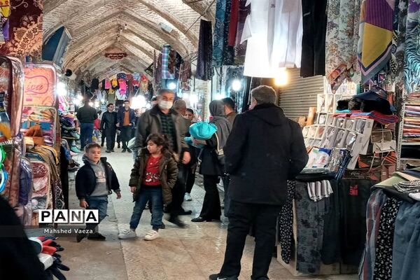 بازار زنجان در نوروز 1401