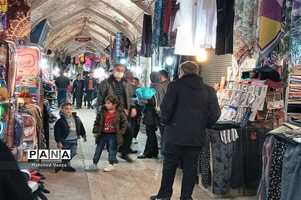 بازار زنجان در نوروز 1401