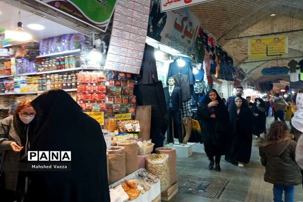 بازار زنجان در نوروز 1401
