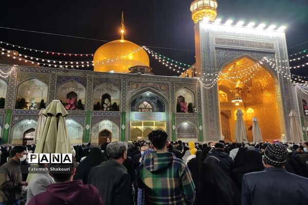 حرم مطهر امام مهربانی‌ها در نوروز 1401