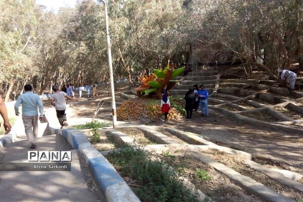 میزبانی از مسافر نوروزی در چاه نیمه‌های سیستان و بلوچستان