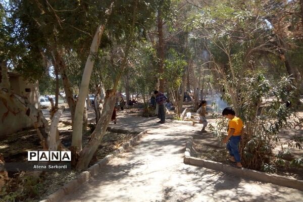 میزبانی از مسافر نوروزی در چاه نیمه‌های سیستان و بلوچستان